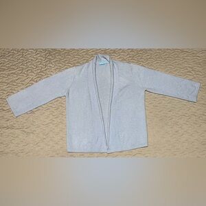 J. McLaughlin Soft Blue Women's Cardigan 100% Cashmere